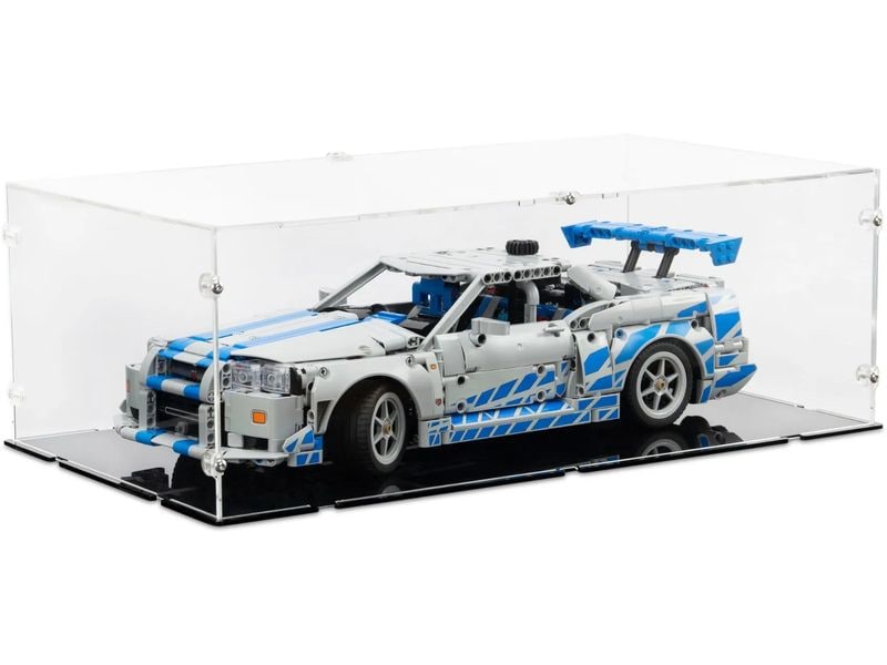 iDisplayit Acryl-Display 2 Fast 2 Furious Nissan Skyline GT Elegantes Acryl-Display für die LEGO Sammlung