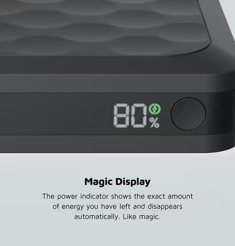 (67W) 45000mAh Fuel Series 5 Dual USB C / USB A Powerbank Power Delivery Ladegerät (FS5451) Midnight Black