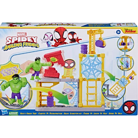 Hulk Smash Yard Spidey legesæt