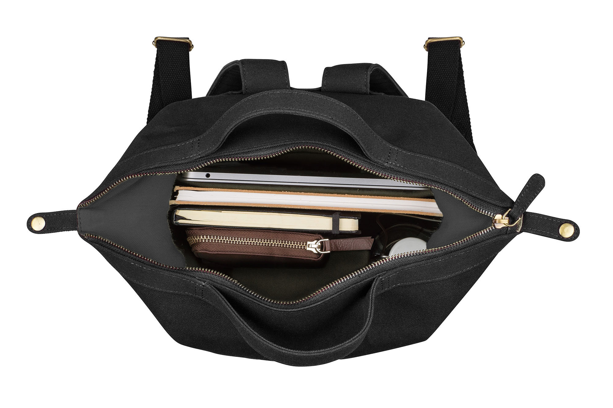 Fitz & Huxley Rucksack CABRIO 18l, schwarz