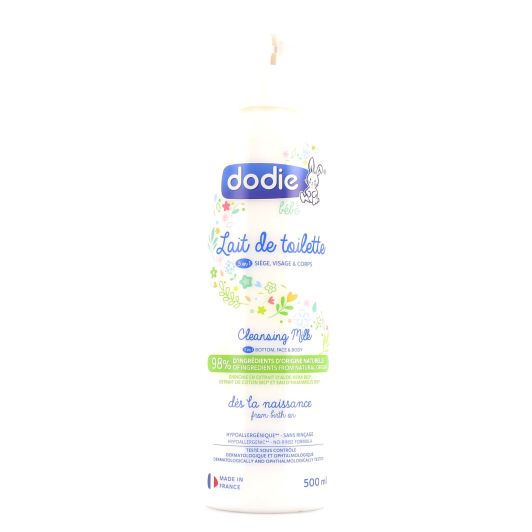 Lait de toilette 3 en 1 Dodie