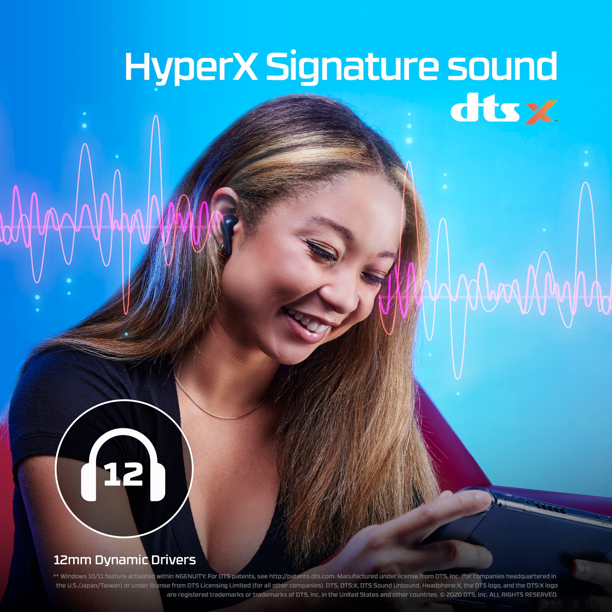 HyperX Gaming-Headset »Cloud Mix Buds« Bluetooth | Wireless True Wireless