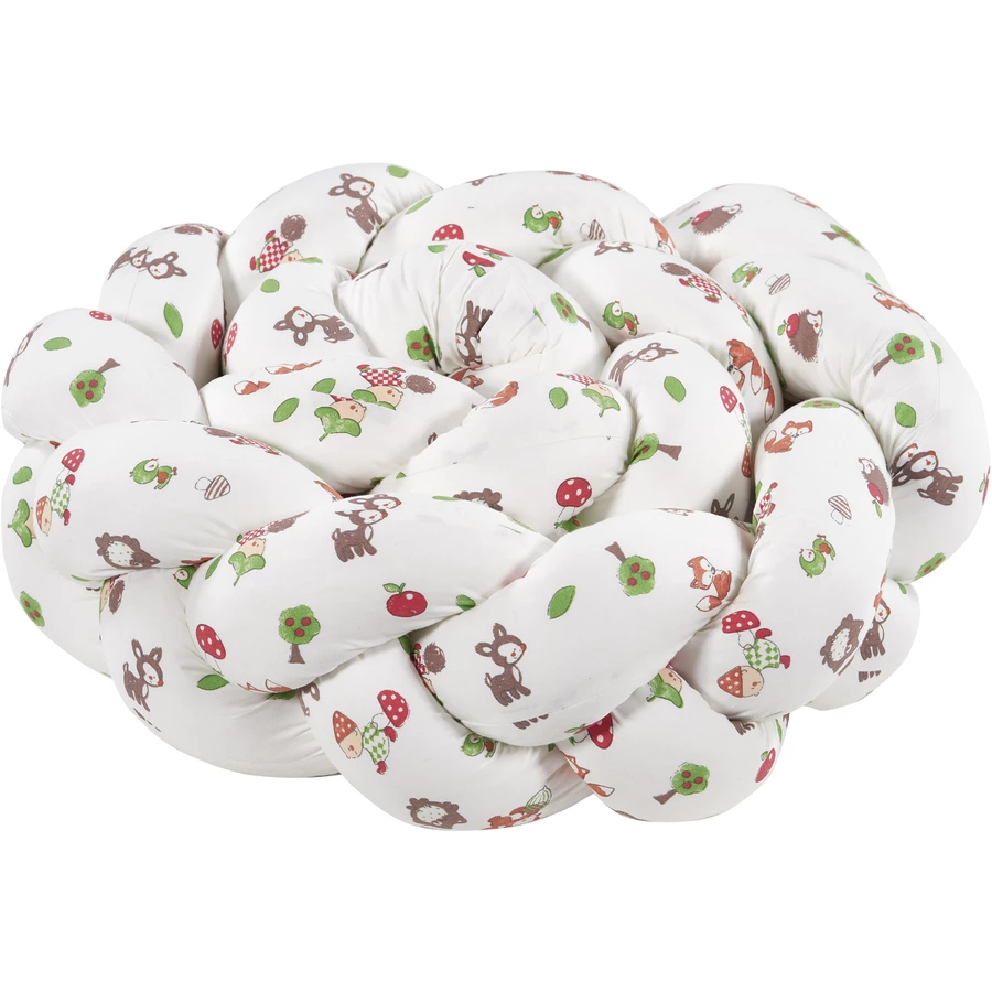 Alvi® Schlummer-Lounge geflochten Waldfreunde 170 cm