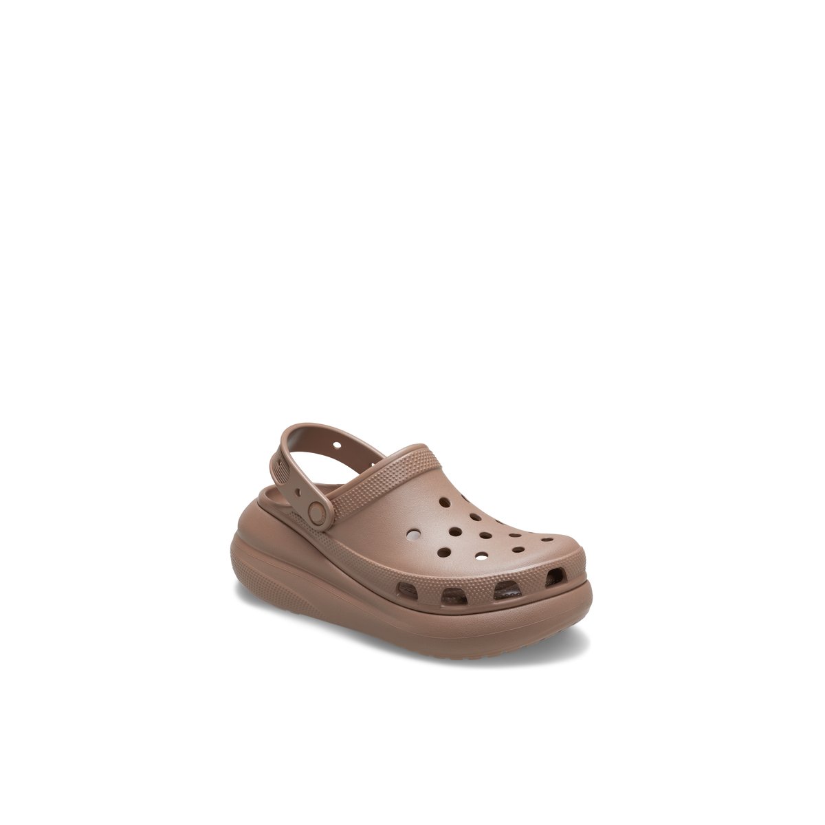 CROCS-Classiccrush-Sabots - Talon plat - Marron Clair