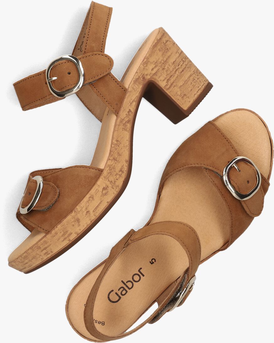 GABOR cognac gabor sandalen 764.1