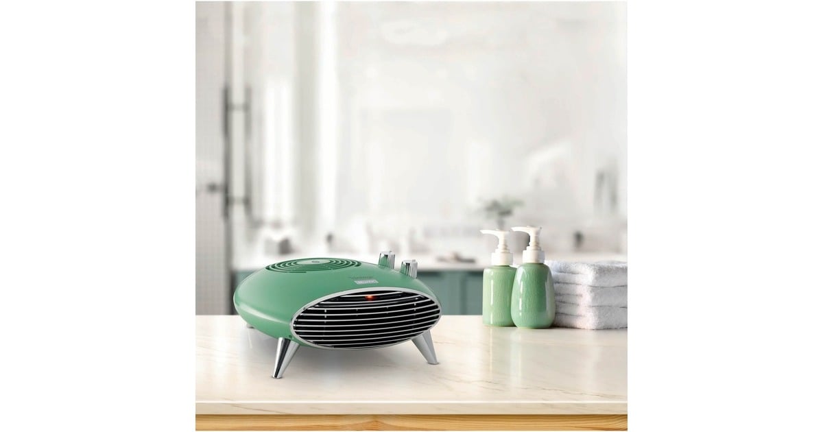 ArieteVintage groene ventilatorkachel 8211/04  (Groen, 2000 Watt, verwarmen en koelen)