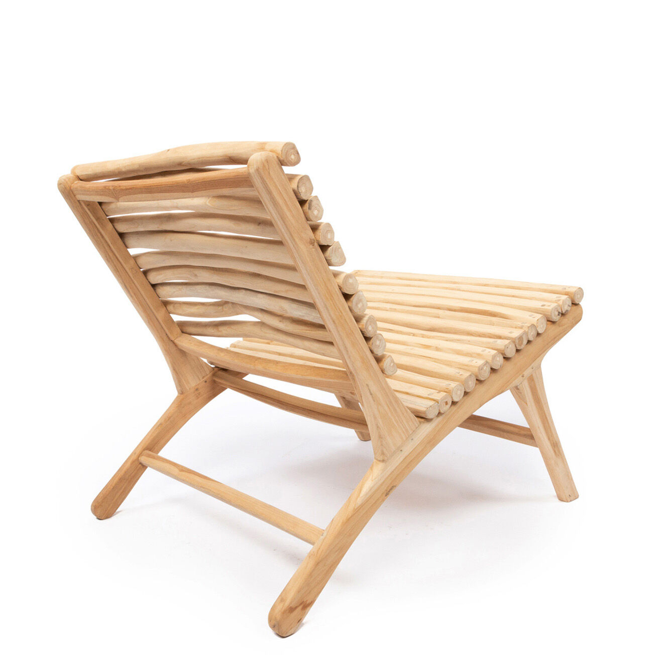 Bazar Bizar Fauteuil The Islander naturel -  69x78x70 cm