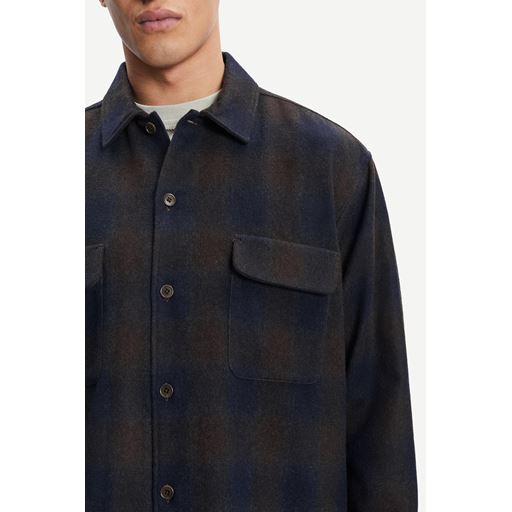 Samsøe Samsøe Castor H Skjorte, Mole Fade, L