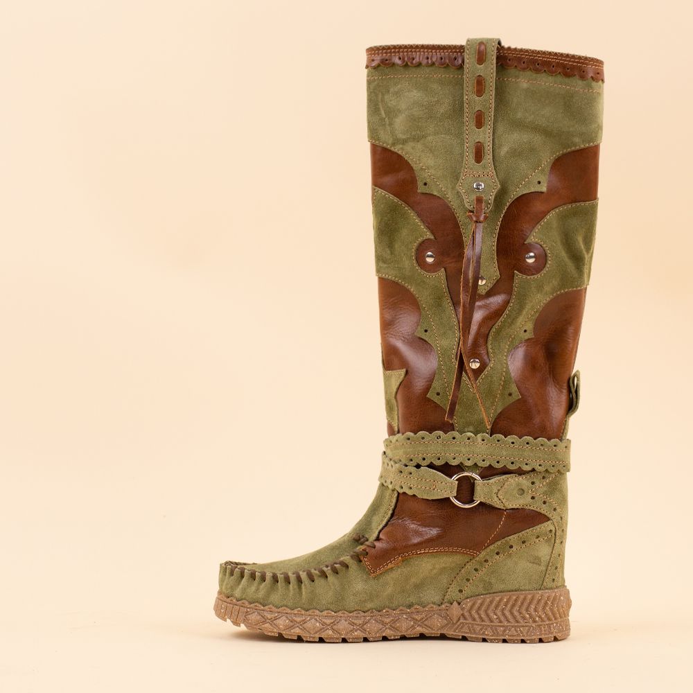 El Vaquero Nyla Silverstone Grun