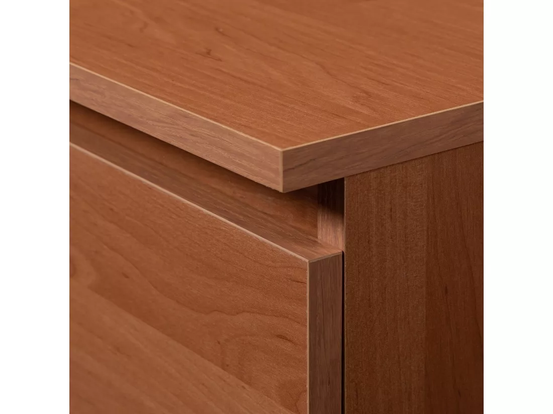 Armoire avec surmeuble AKORD S90 Aulne 90 cm 2 portes 2 tiroirs façade Aulne 6 étagères 90x51x234 cm
