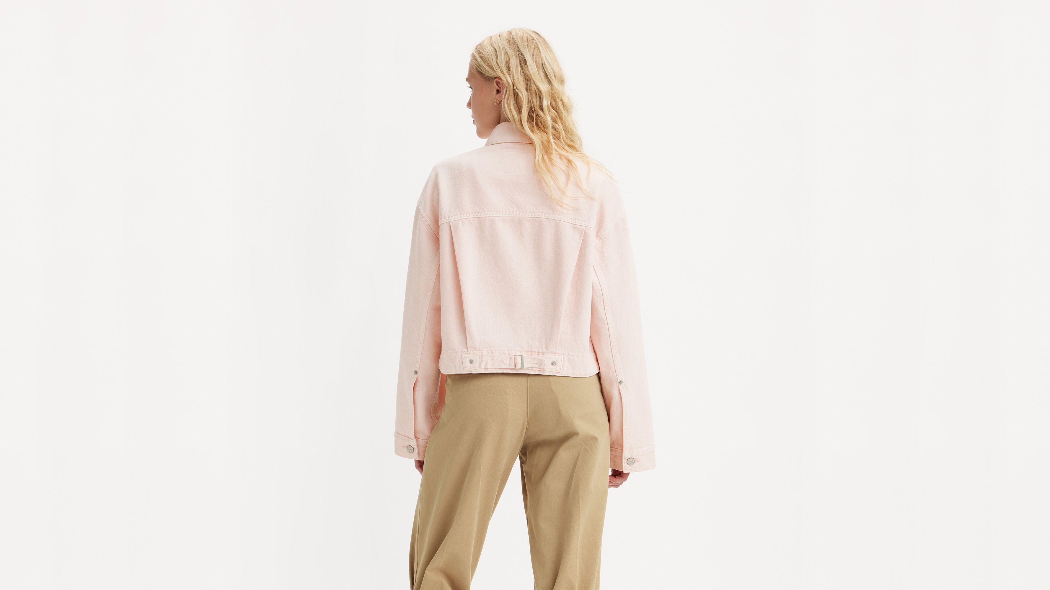 Veste Trucker ’90 Tailored - Dusty Mauve Chalk - Rose
