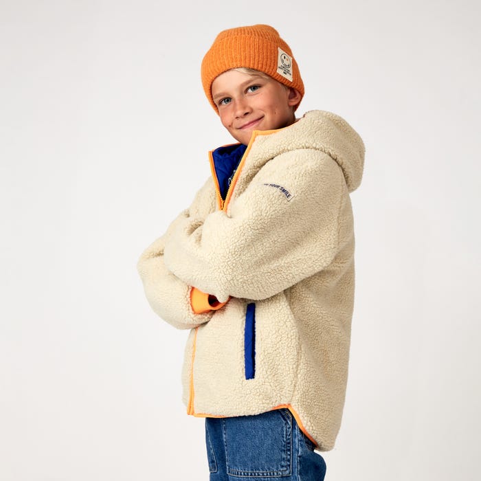 Veritas-Kids waterafstotende omkeerbare jas quilted teddy