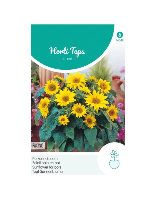 Hortitops Helianthus - Potzonnebloem Pacino - Bloemenzaden - 750 g