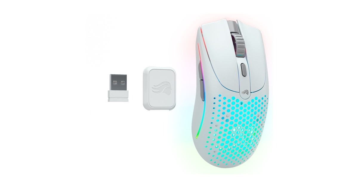 GloriousModel O 2 Wireless gaming muis  (Wit (mat))