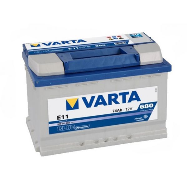 Varta Bateria Auto Blue Dynamic E11 12V 74Ah 680A Dta