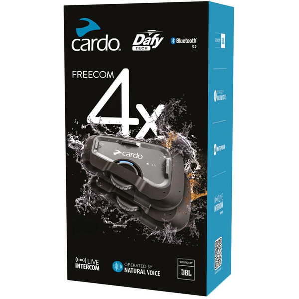 Cardo - Intercom Freecom 4X Solo Dafy Noir