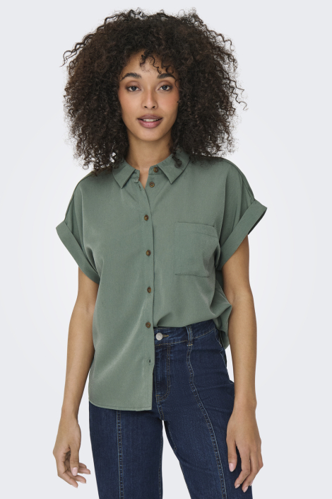 Only groene dames blouse