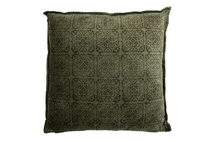 Velvet kussen violetta darkf 45x45