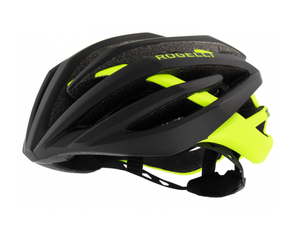 Rogelli Tecta Cykelhjelm, Black/Fluor