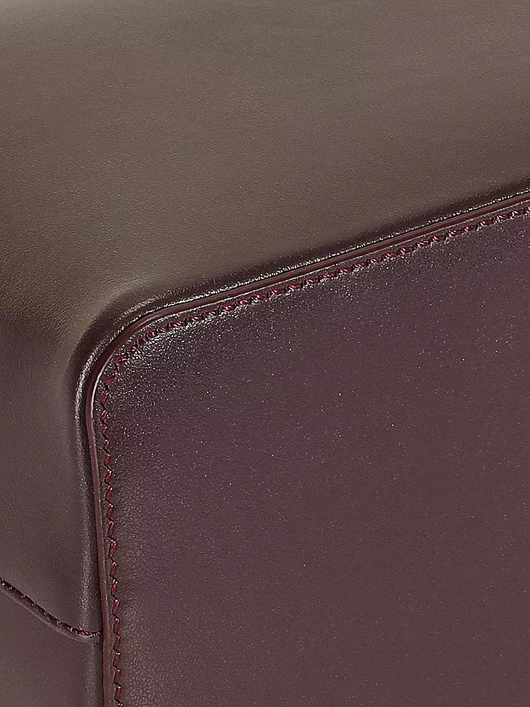 AESTHER EKME Ledertasche - Umhängetasche SAC MINI dunkelrot