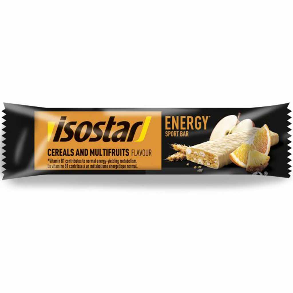 30x isostar Energy Sport Riegel Multifrucht á 40g=1200g MHD:31.5.25