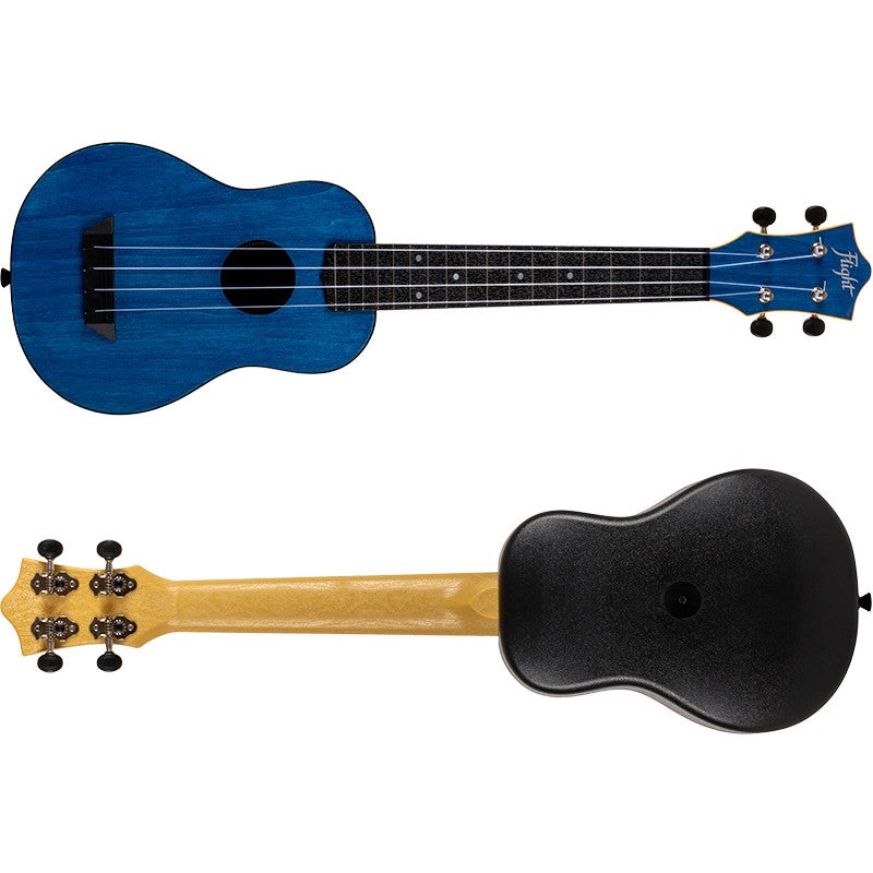 Flight Travel Series TUSL35 Dark Blue Concert Scale sopraan ukelele met gigbag