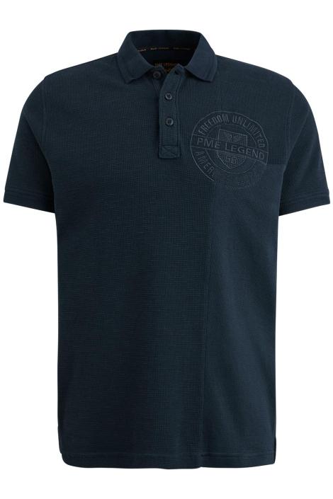 PME legend blauwe heren polo
