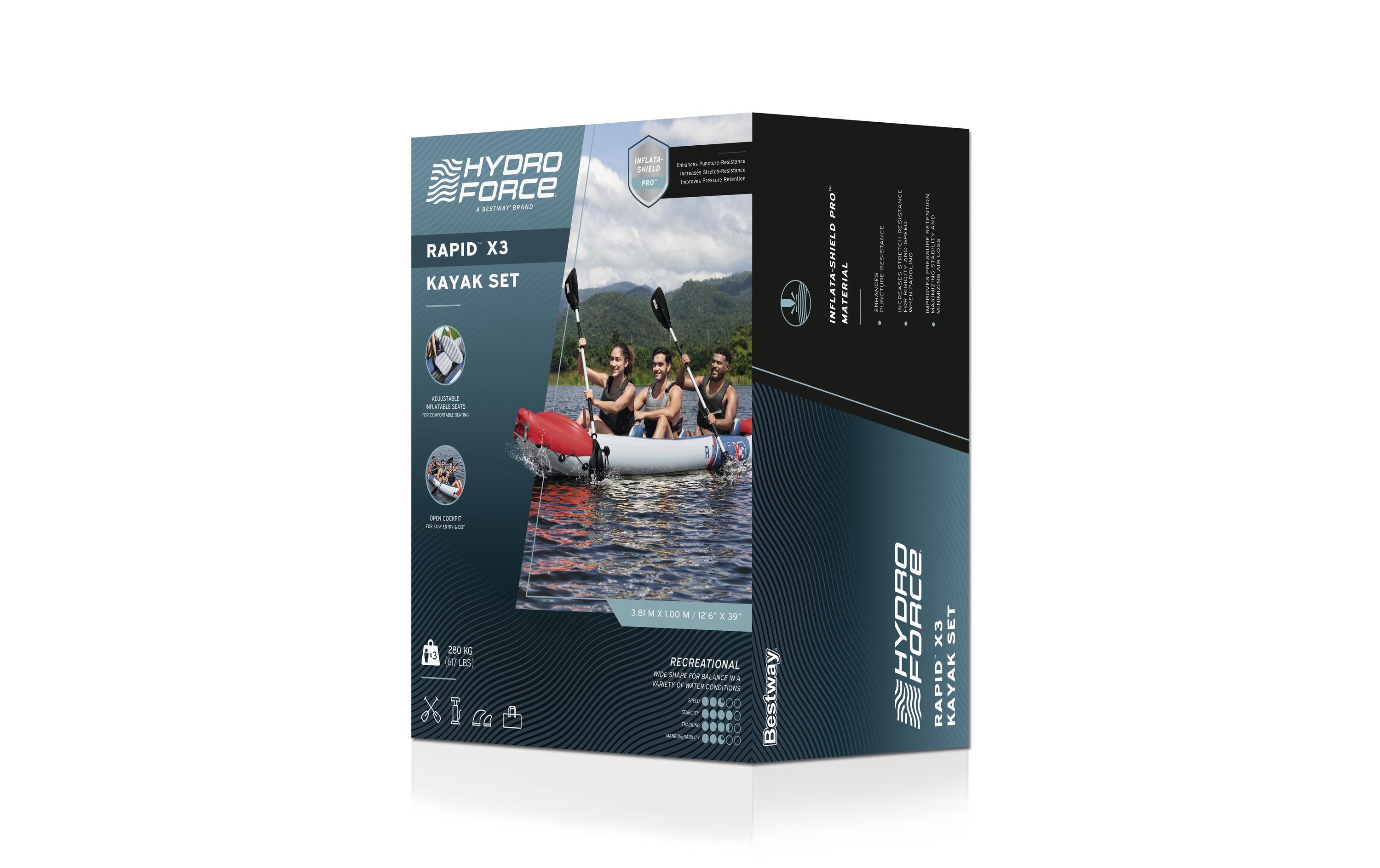 Hydro-Force Kajak-Set Rapid X3<br>Kajak
