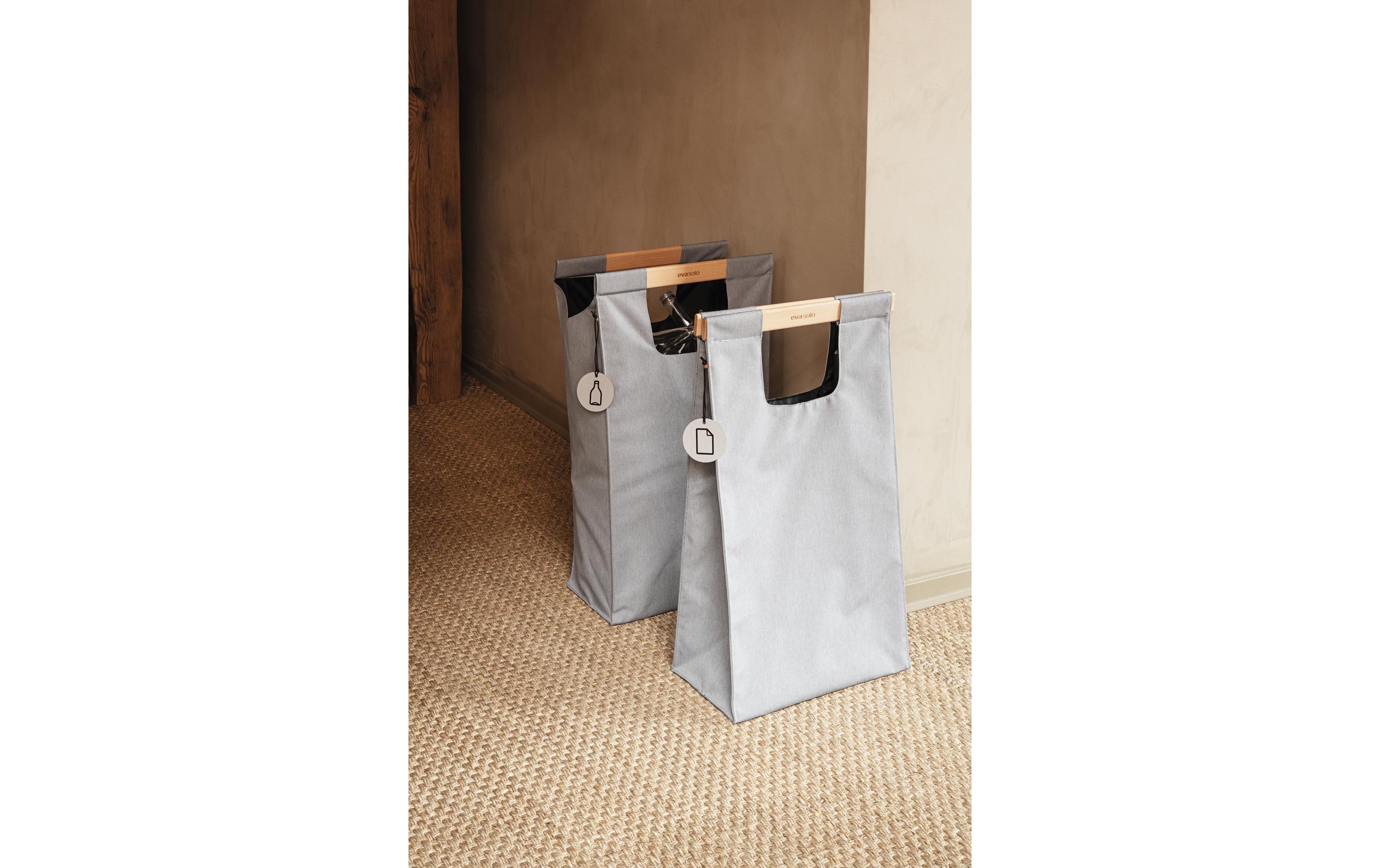 Recyclingtasche 28 l, GrauRecycling-Müllsack