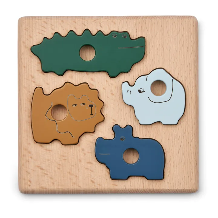 Liewood Puzzle Suki | Garden green multi mix