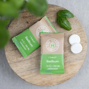 The green Lab Co. Starterset Handzeep Tabletten - Eucalyptus & Basilicum 1ST