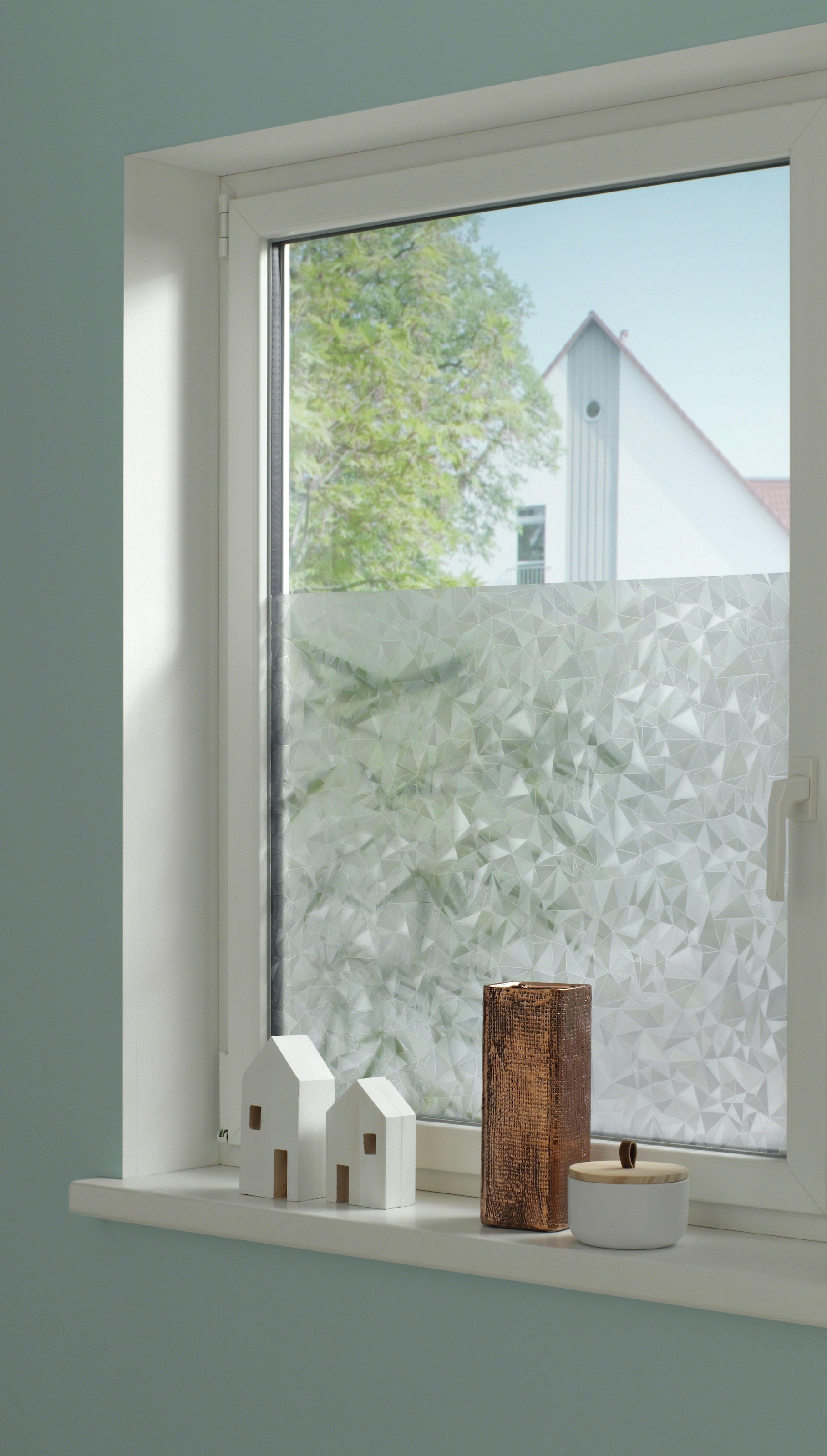 GARDINIA Fensterfolie »Graphic 50« 1 Stk. halbtransparent statisch haftend 90% UV-Schutz