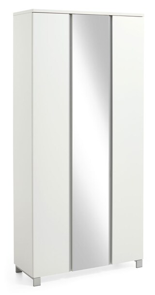 VOSS Dielenschrank SALEA 89 x 193 cm Lack weiß