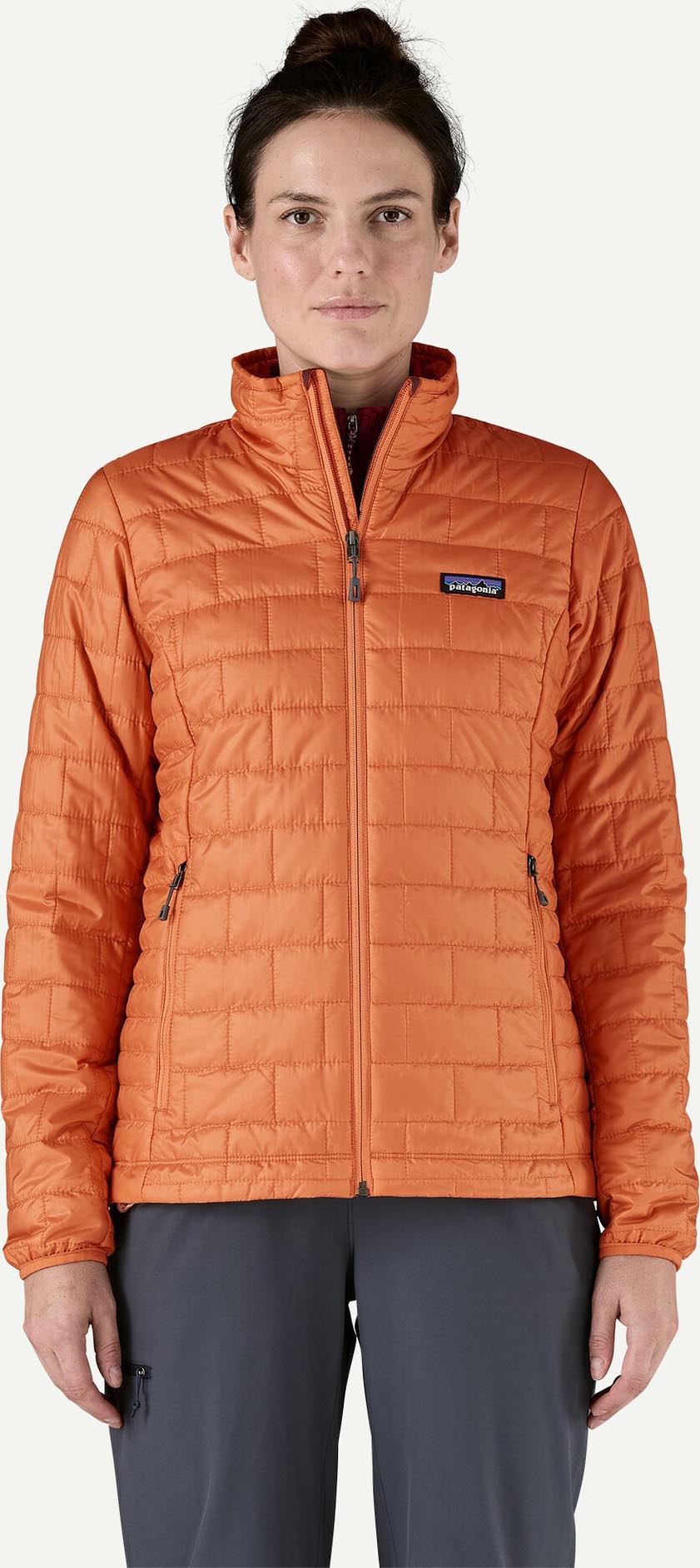 Nano Puff Jacket Dame Rock Melon