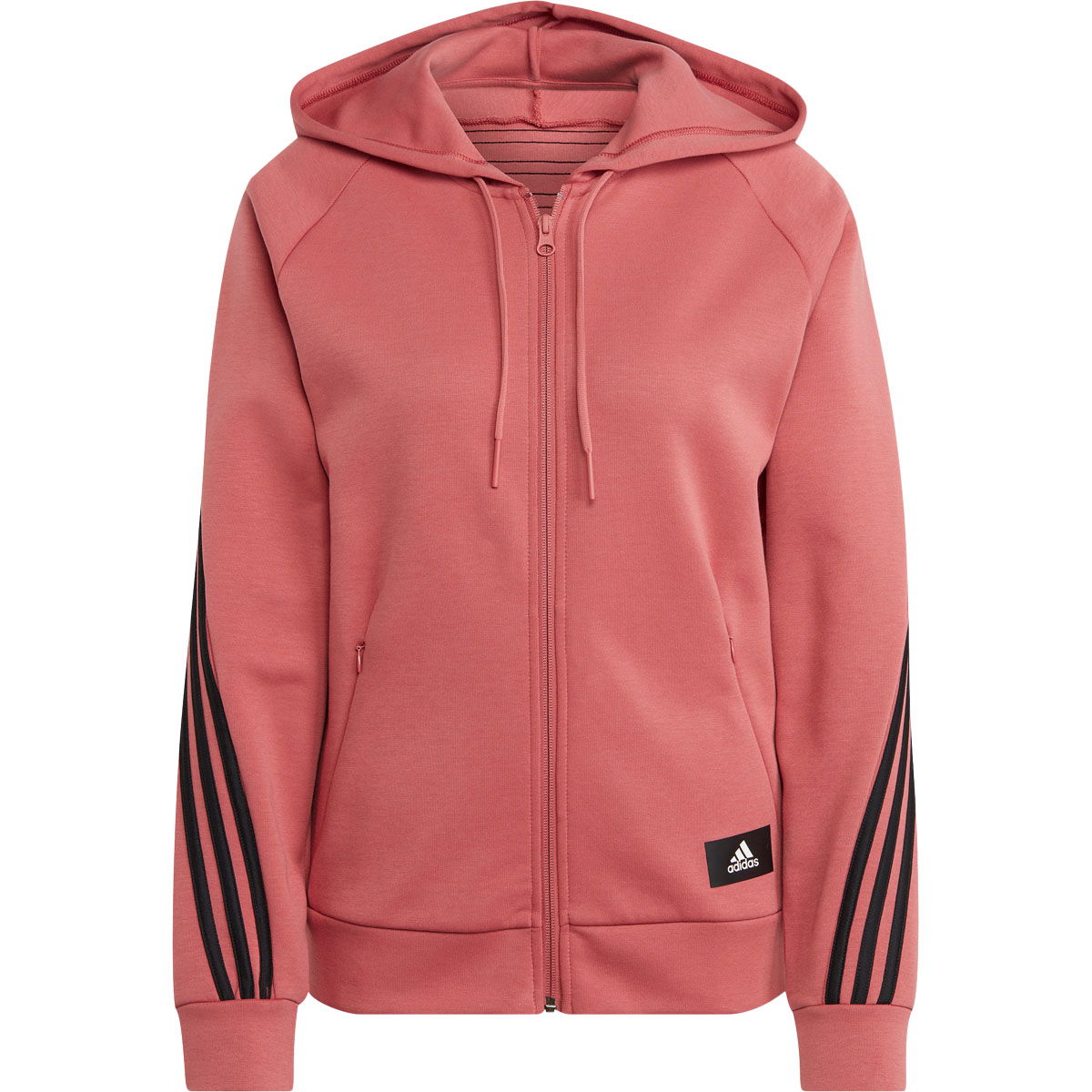 adidas Future Icons 3-Stripes Full Zip Hættetrøje Dame