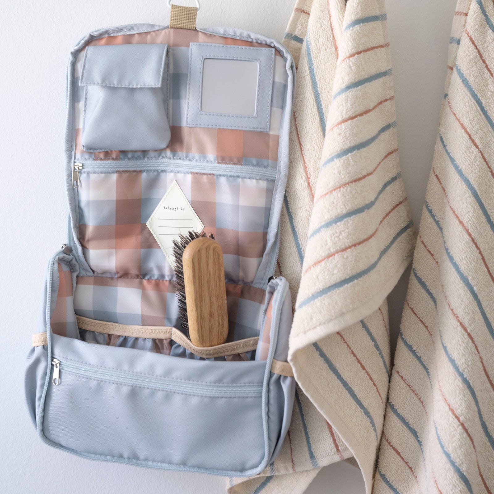 Necessaire mit Aufhängung Cottage Blue