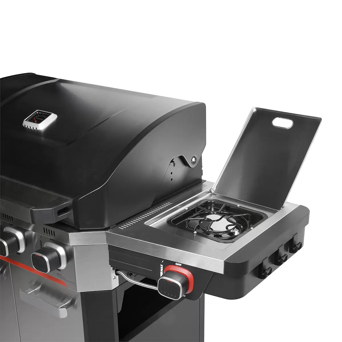 Gasgrill Hamson Mercury schwarz,silber