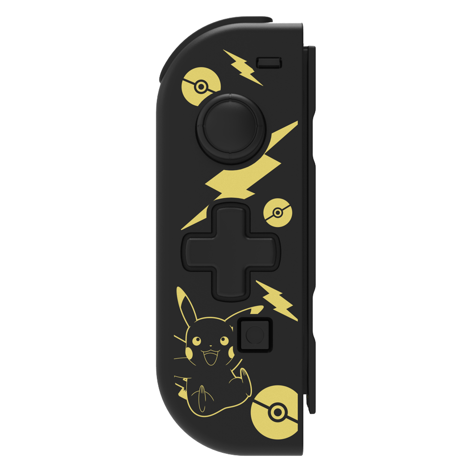 Hori D-PAD Controller - Left - (PIKACHU BLACK & GOLD) - Nintendo Switch