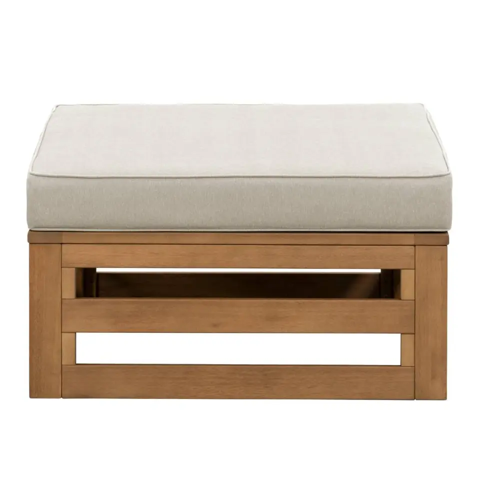 Loungebank element Clermont - tafel/hocker - 30x72x72 cm