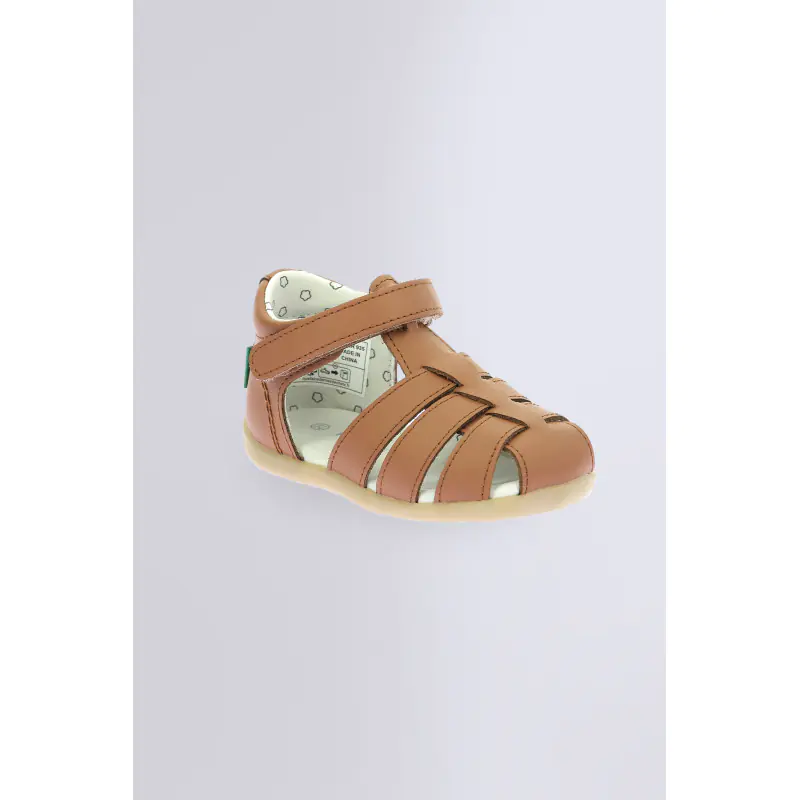Bigflo-c Camel SANDALES Cuir Fille