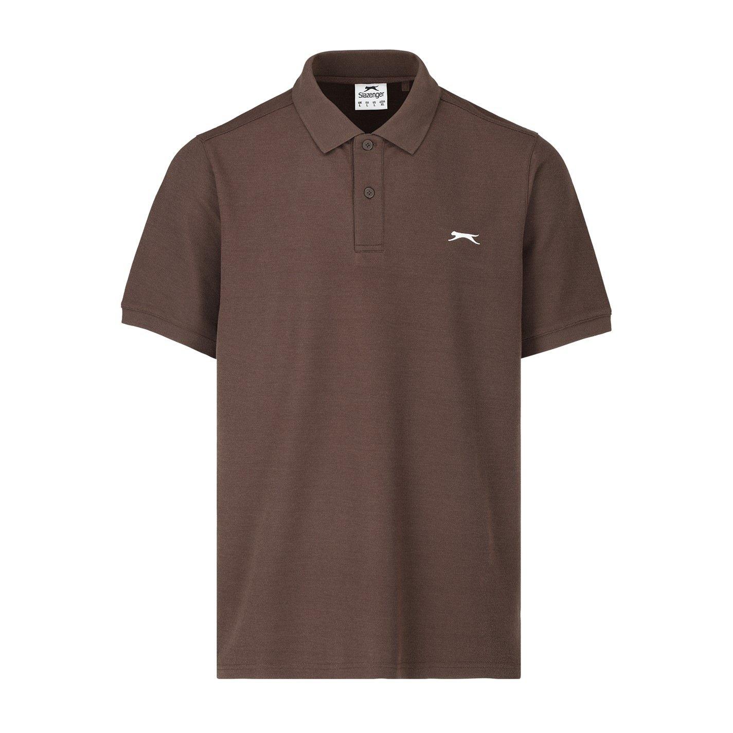 Slazenger Plain Polo Shirt Mens