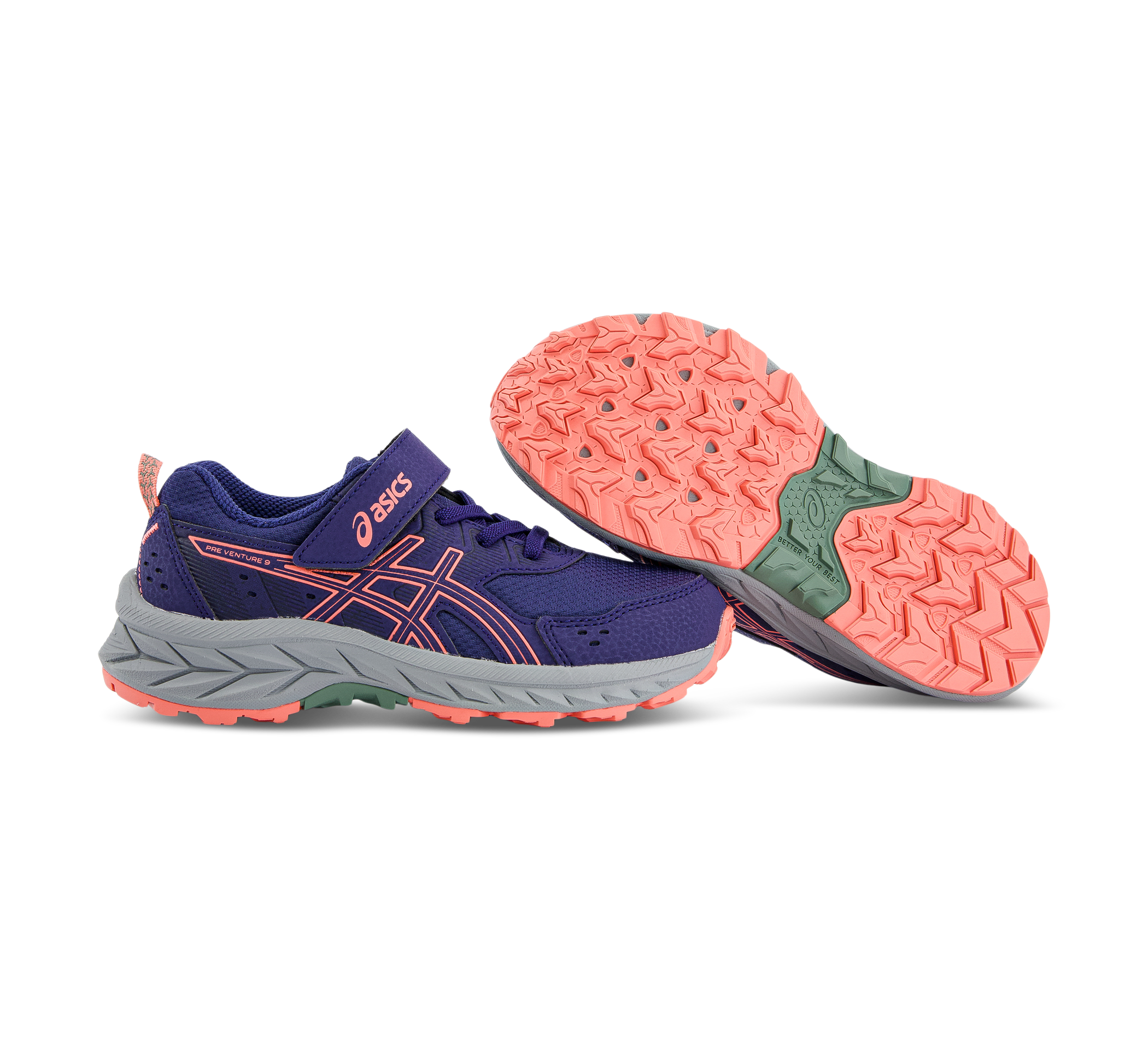 Asics Pre-venture 9 Ps - Trekkingschuhe blau
