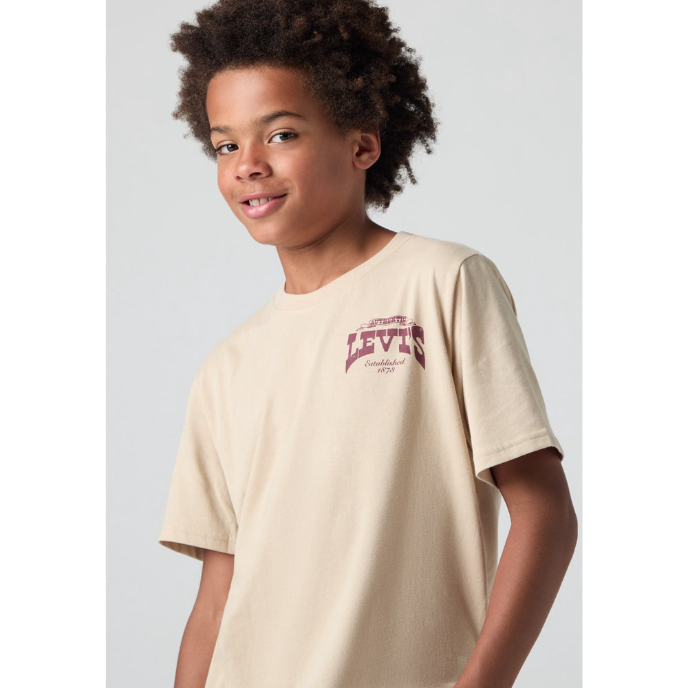 Køb Levi's White Pepper Galloping Free Tee