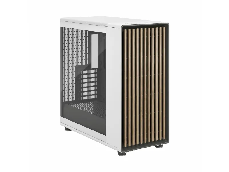 Fractal Design North XL - Tower - udvidet ATX - sidepanel med vindue (hærdet glas) - ingen strømforsyning (ATX) - charcoal black - USB/Audio/Mic