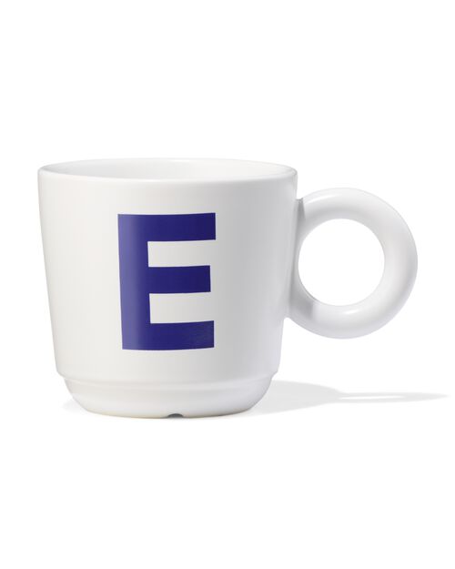 mug 280ml lettre E