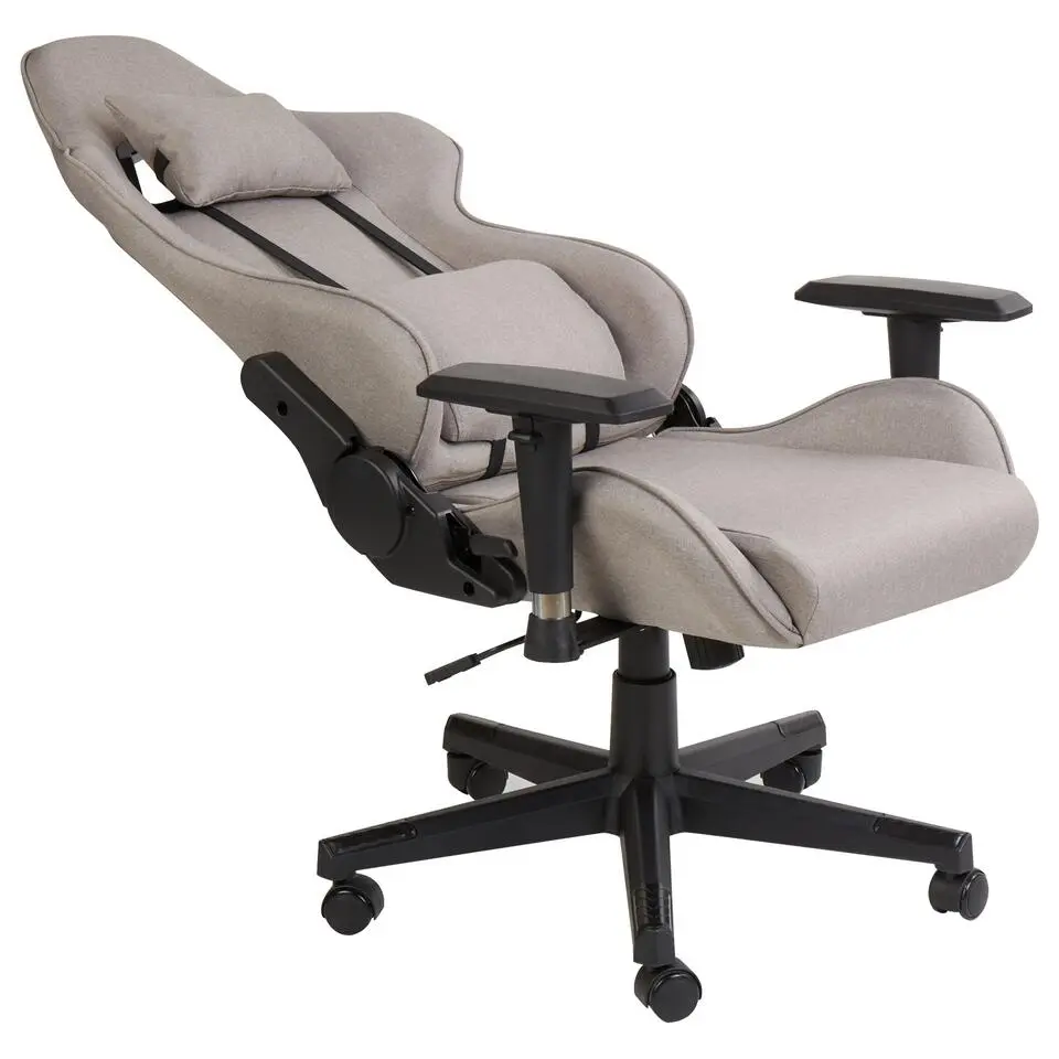 WARRIOR - Gamestoel - Beige - Polyester