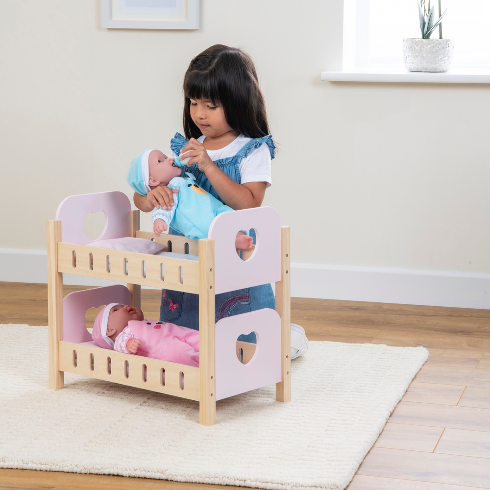 Etagenbett „Dimples Wooden Love Heart“