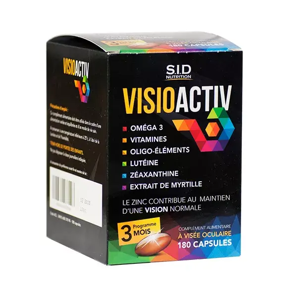 SID Nutrition VisioActiv 180 cápsulas