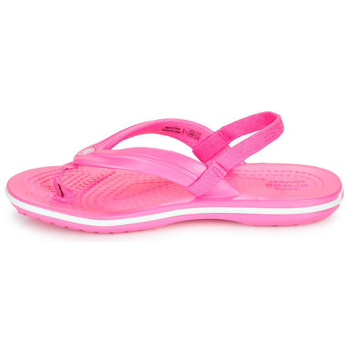 Crocs - CROCBAND STRAP FLIP K - Rose