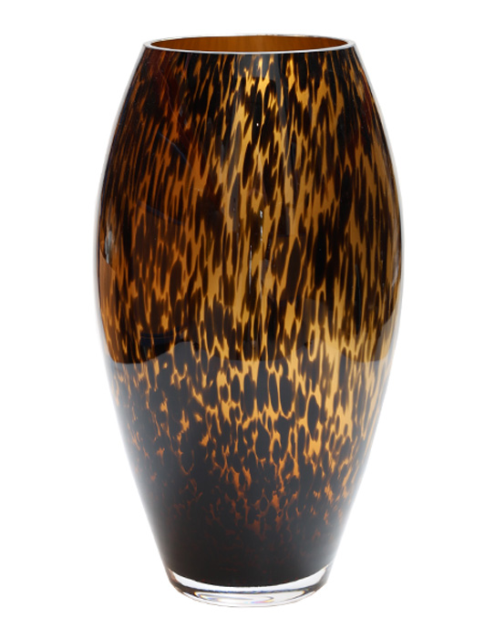 Vaas Ubangi old gold cheetah Ø17 x H30 cm